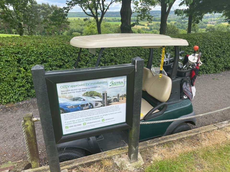 we are sponsoring the 1at Tee at Shirehampton Golf Club