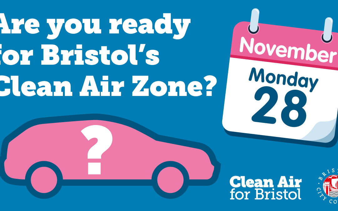 As Bristol’s Clean Air Zone date is confirmed, are you EV ready?