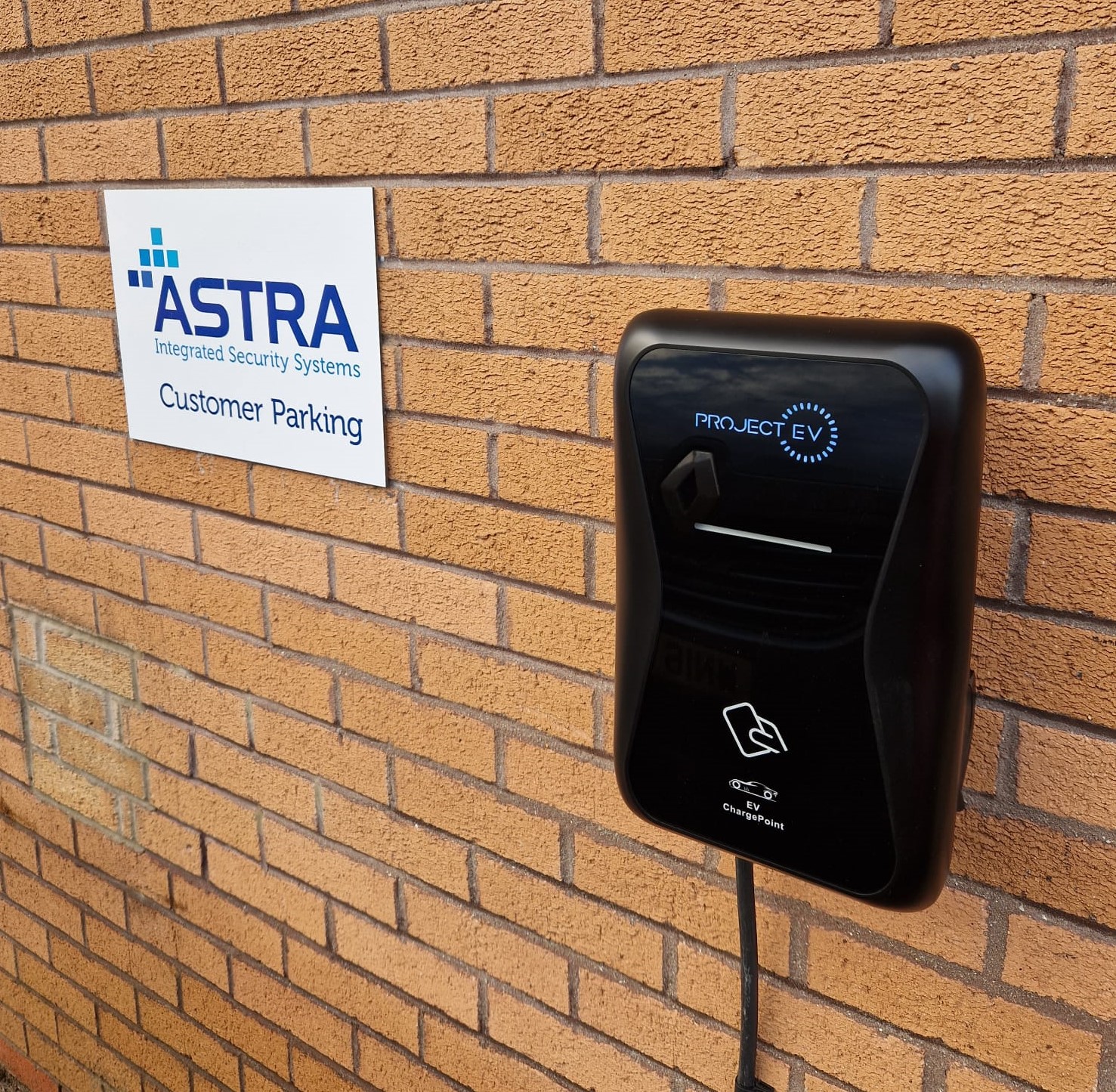 Our latest work place EV installation